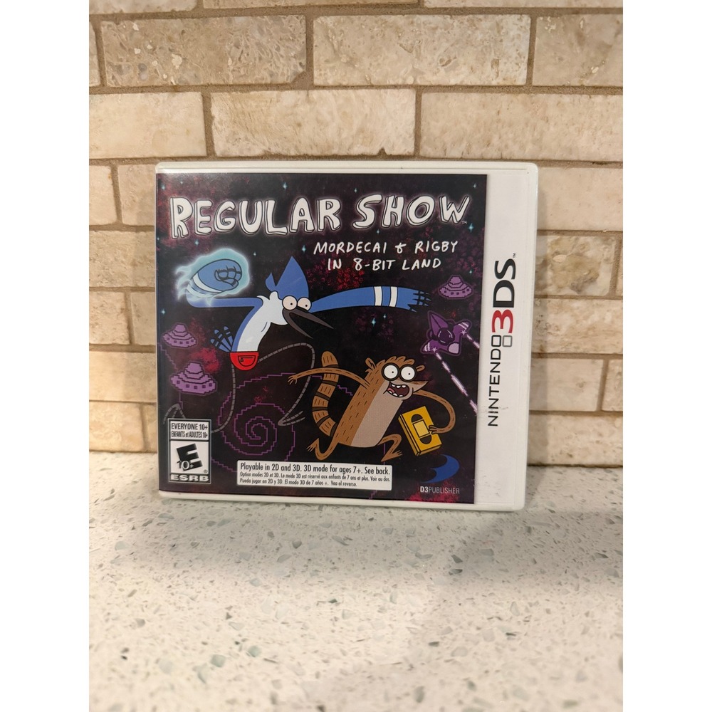 Regular Show Mordecai & Rigby in 8-Bit Land Nintendo 3DS Game